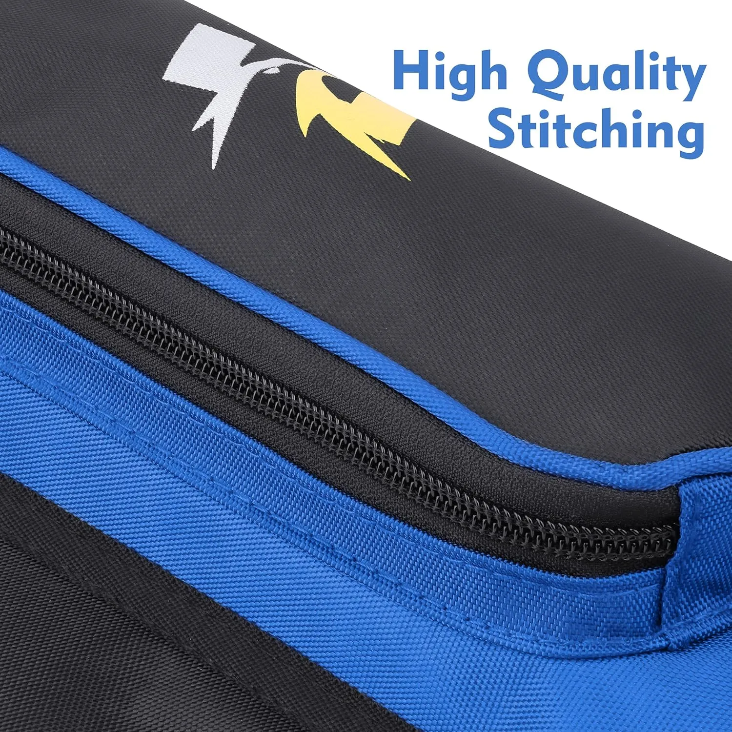 SUNYA Archery Hip Quiver for Arrows. Includes 3 Tubes Arrow Holder, Accessories Pockets and Waist Belt. Fit for Compound and Recurve Bow Practice.