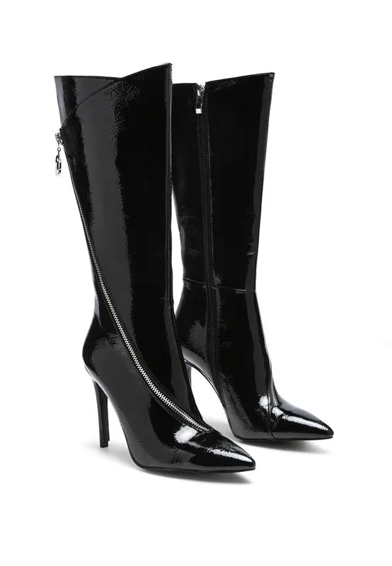 Take a ZIP AROUND CALF BOOT