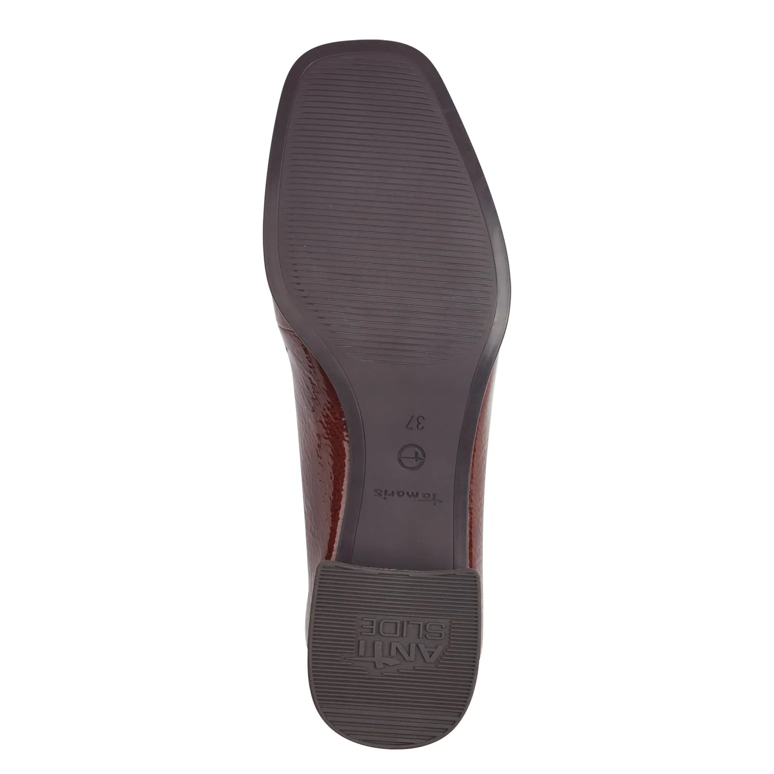 TAMARIS - 24316-305 SLIP-ON FASHION LOAFER - TAN PATENT