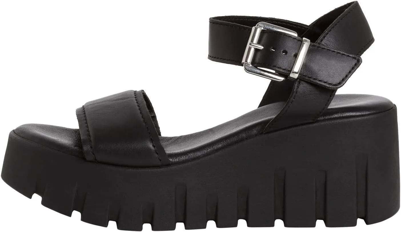 Tamaris Women's Ankle-Strap Wedge Sandal