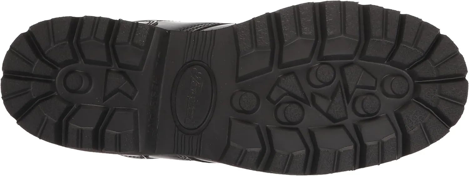 Thorogood Uniform Classics Steel Toe Oxford Work Shoes for Men and Women Featuring Polishable High-Shine Leather, Goodyear Storm Welt, and Non-Slip EVA Lug Outsole