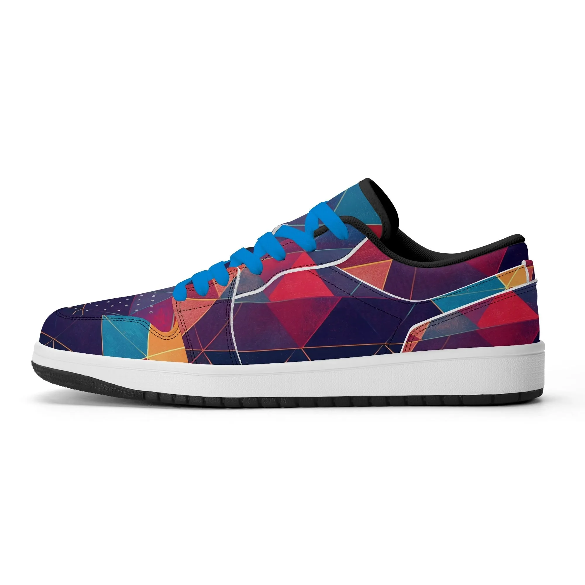 Triangle v2 Low Top Leder Sneaker für Damen