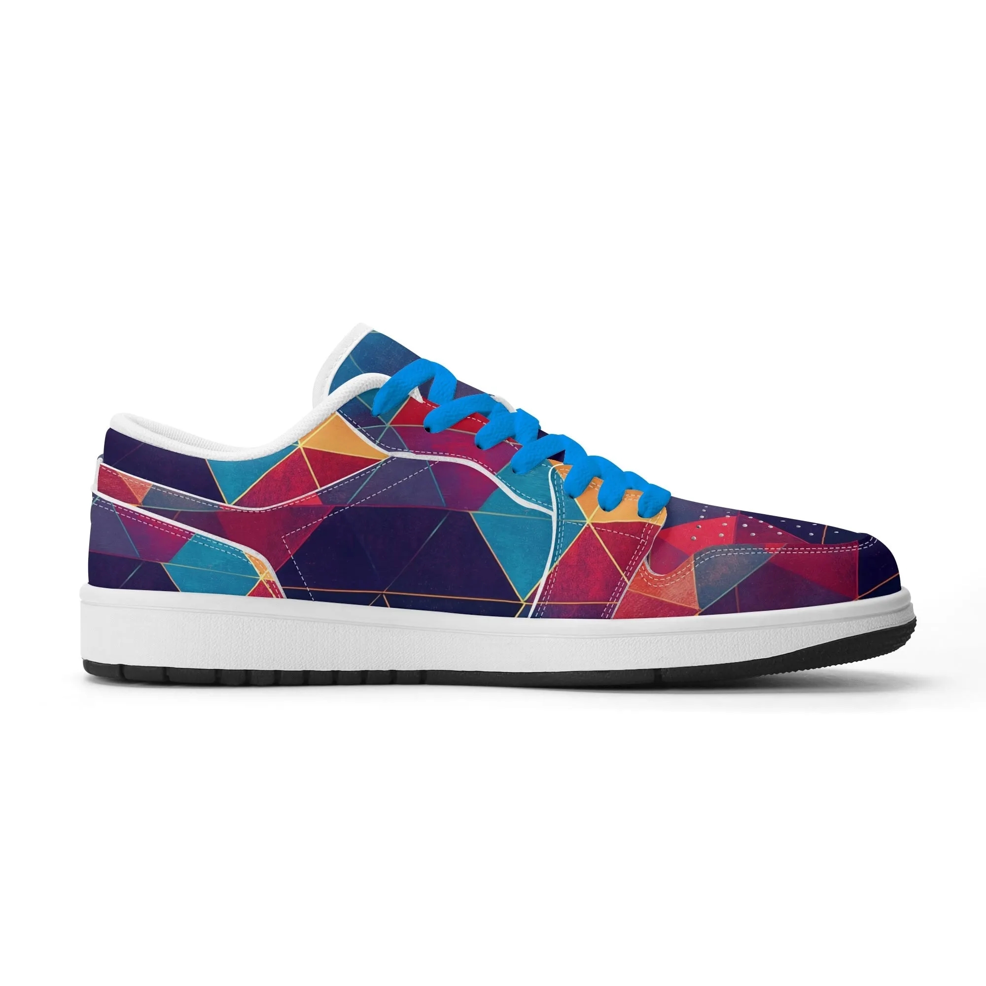 Triangle v2 Low Top Leder Sneaker für Damen