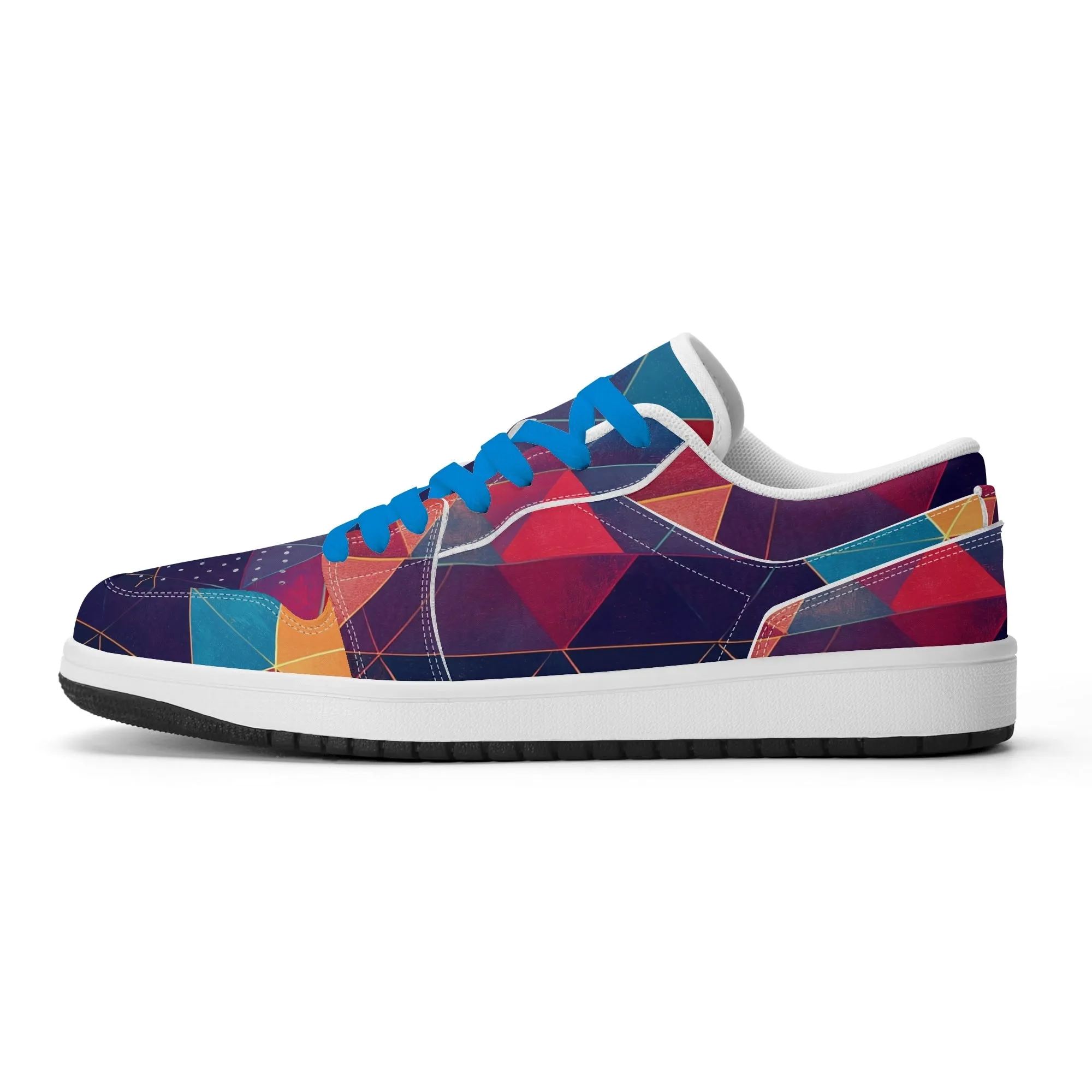 Triangle v2 Low Top Leder Sneaker für Damen