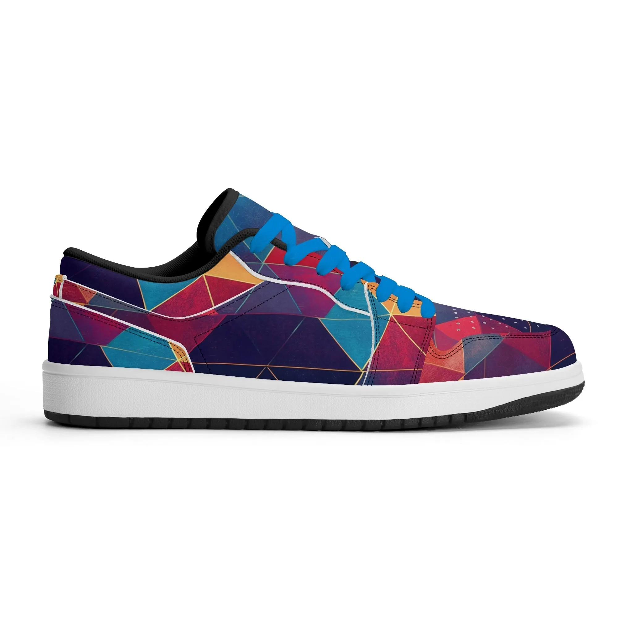 Triangle v2 Low Top Leder Sneaker für Damen