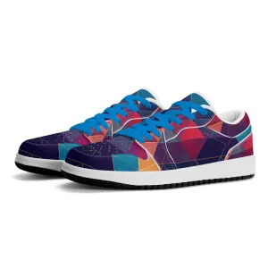 Triangle v2 Low Top Leder Sneaker für Damen