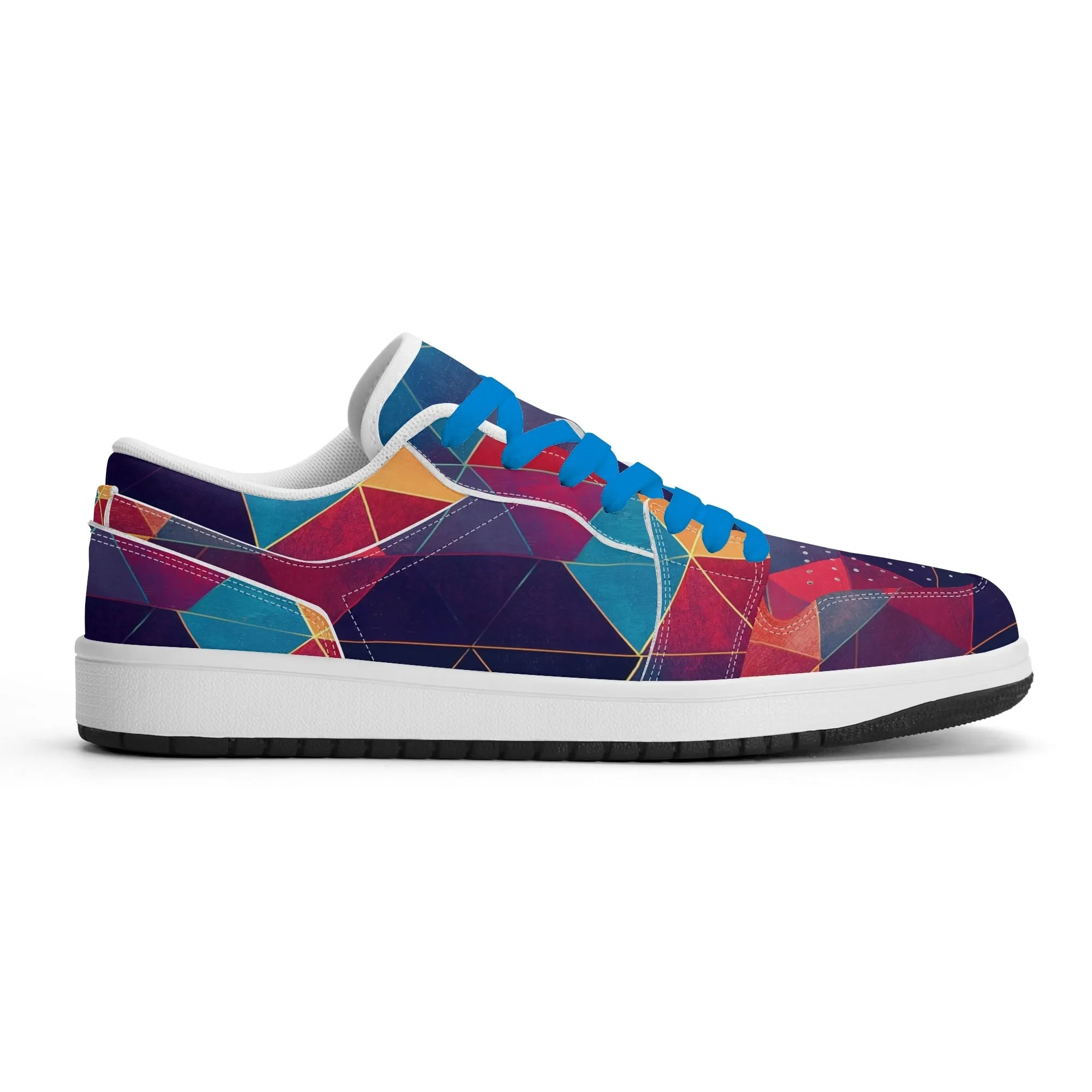 Triangle v2 Low Top Leder Sneaker für Damen