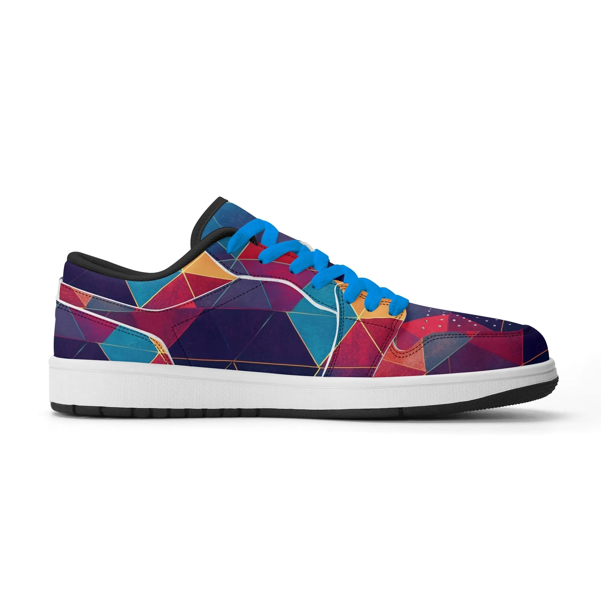 Triangle v2 Low Top Leder Sneaker für Damen