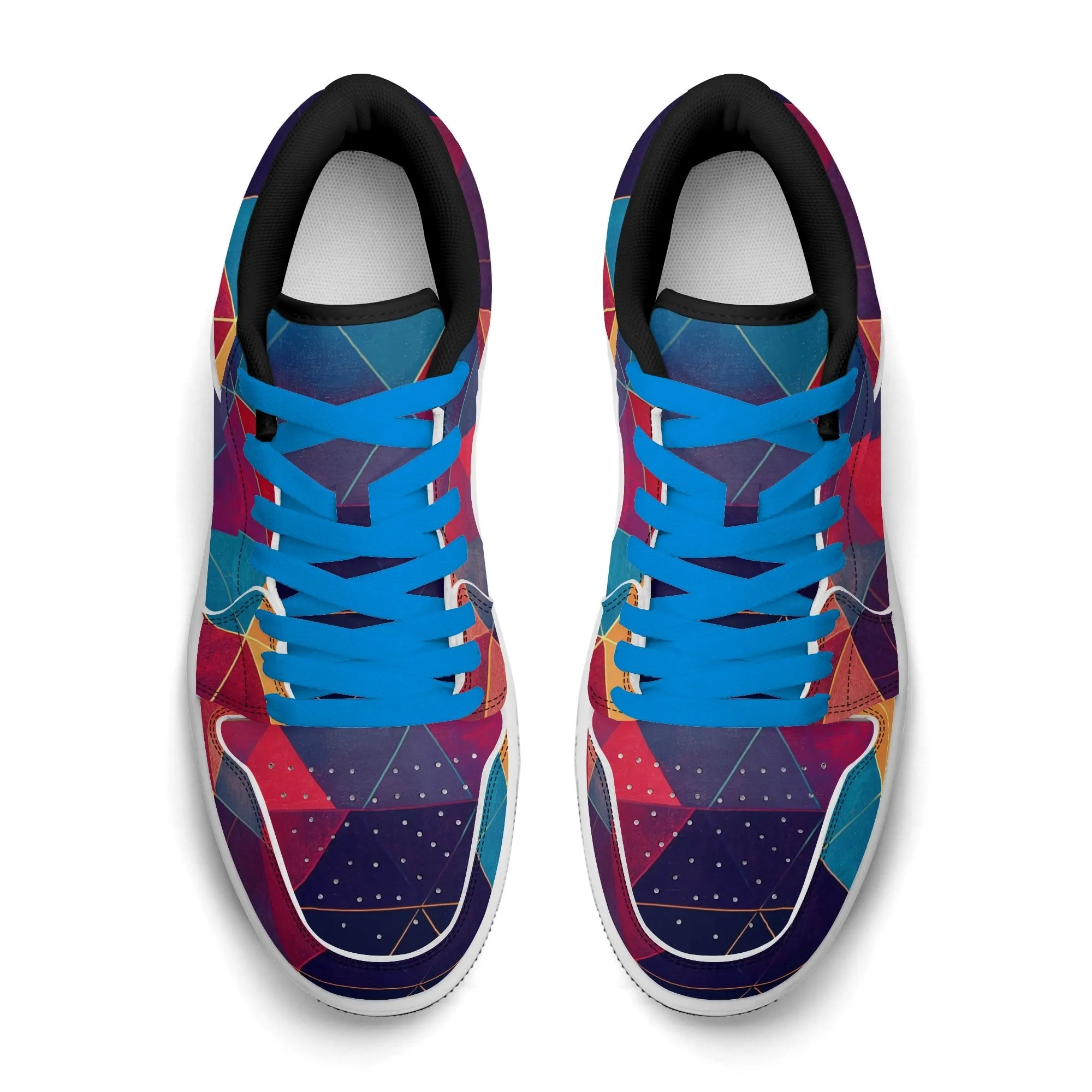 Triangle v2 Low Top Leder Sneaker für Damen
