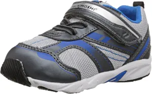 TSUKIHOSHI 3022 SPORT Strap-Closure Machine Washable Baby Sneaker Shoe with Wide Toe Box and Slip-Resistant, Non-Marking Outsole - For Infants and Toddlers, Ages 0-4