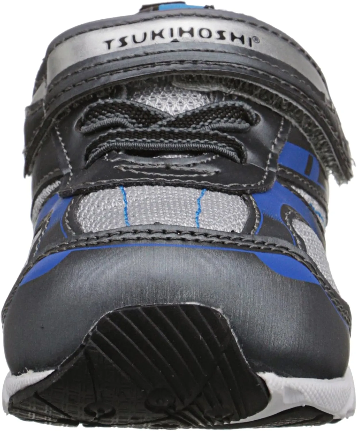 TSUKIHOSHI 3022 SPORT Strap-Closure Machine Washable Baby Sneaker Shoe with Wide Toe Box and Slip-Resistant, Non-Marking Outsole - For Infants and Toddlers, Ages 0-4