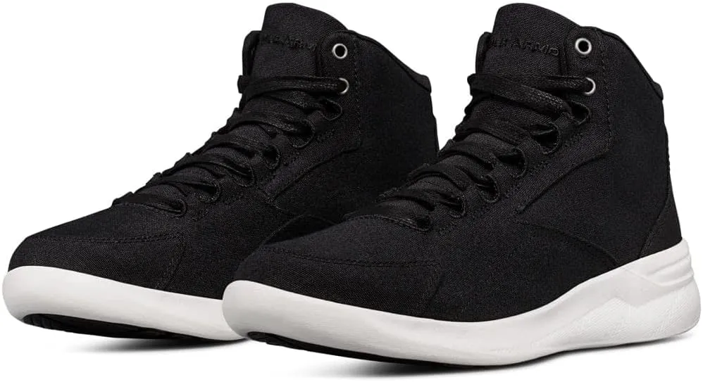 Under Armour Women's Charged Pivot Mid Canvas Sneaker