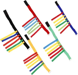 UPKOCH 5 Sets Interactive Tail Pull Game Belts for for Outdoor Family Activities Engaging Development