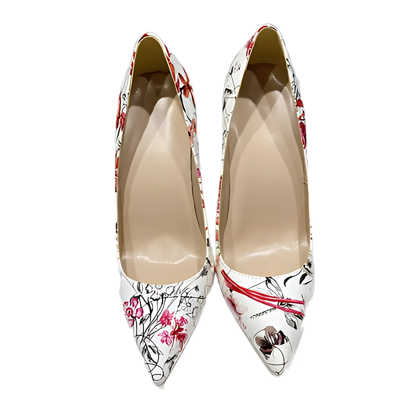 Veowalk Flowers Stiletto Pumps