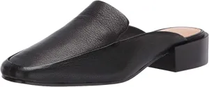 VIA SPIGA Womens Bibiane Mule, Black, 6.5