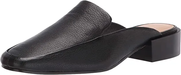 VIA SPIGA Womens Bibiane Mule, Black, 6.5