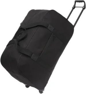 Wheeled Duffel Bag,Luggage Case,Multifunction Handbag Carrier,Adults Suitcase,Rolling Travel Bag for Traveling,Business Trip, black
