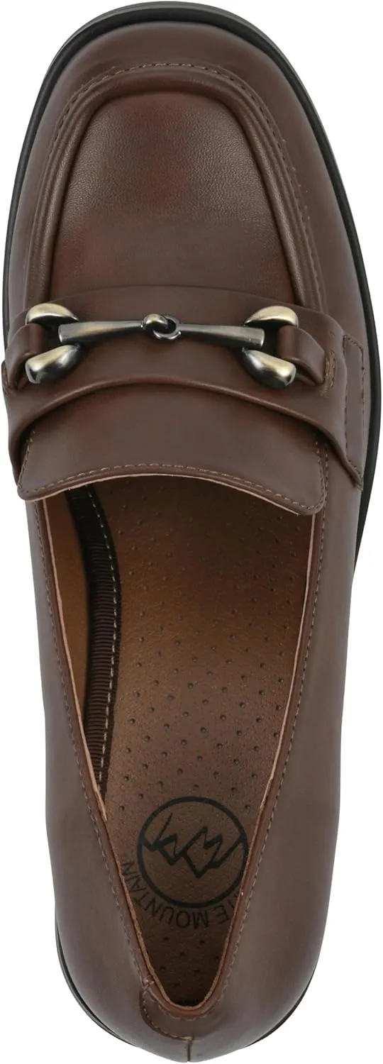 WHITE MOUNTAIN Women's Nacho Block Heel Loafer