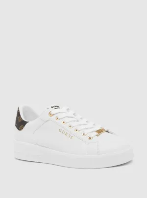 White Roki Low-Top Sneakers