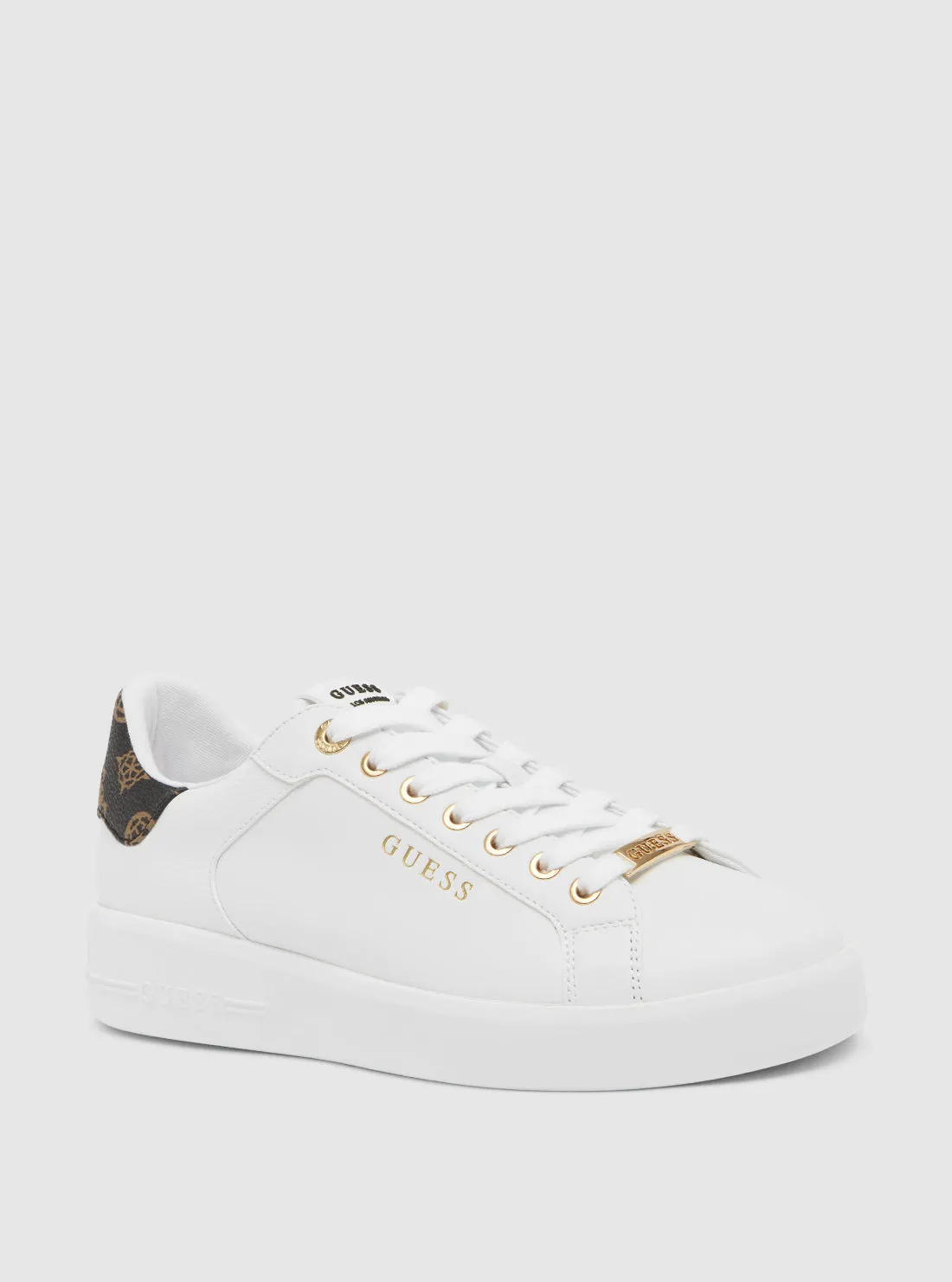 White Roki Low-Top Sneakers