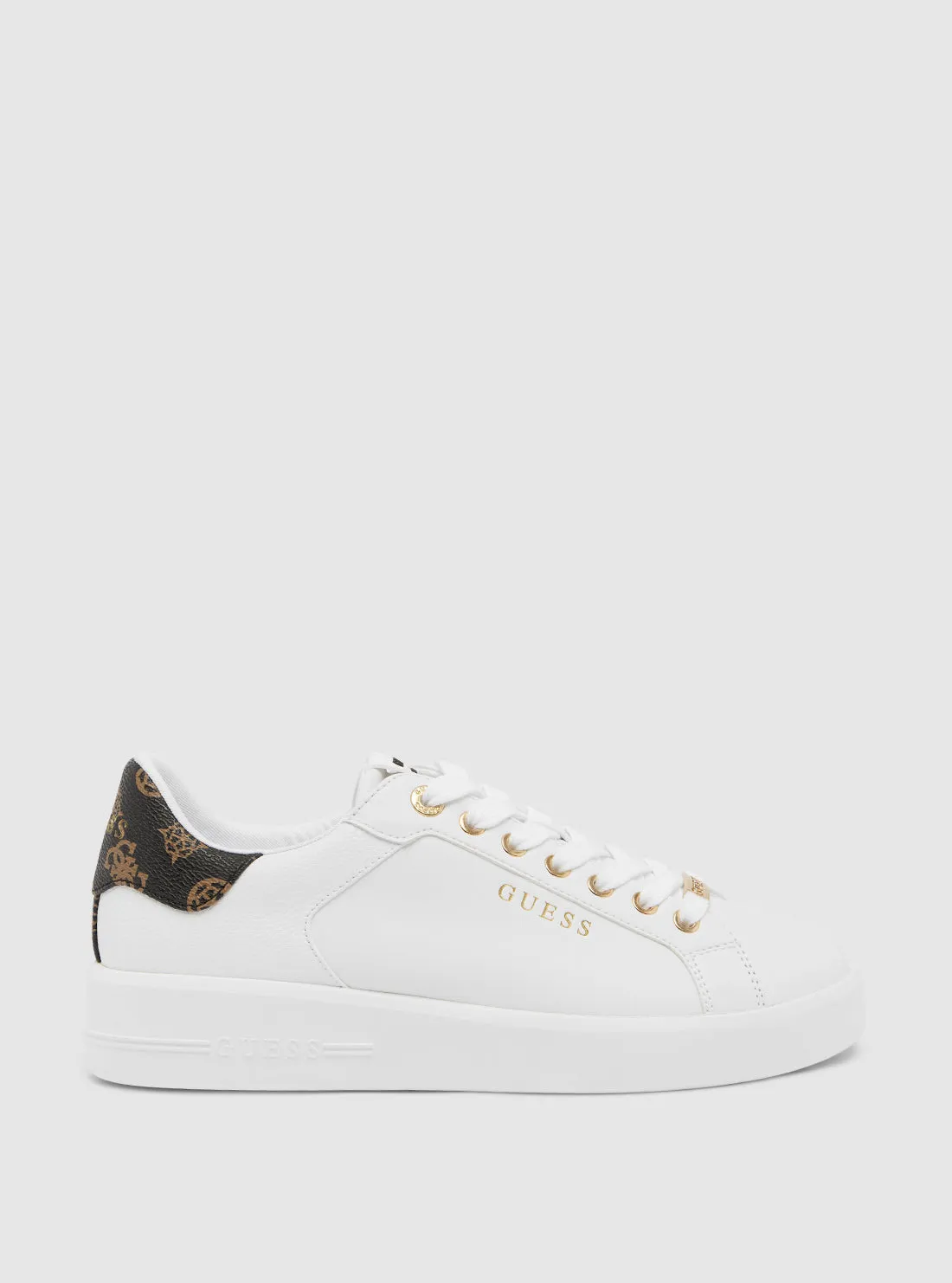 White Roki Low-Top Sneakers