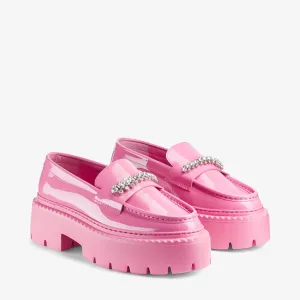 Women Bryer Loafer Flat - Candy Pink
