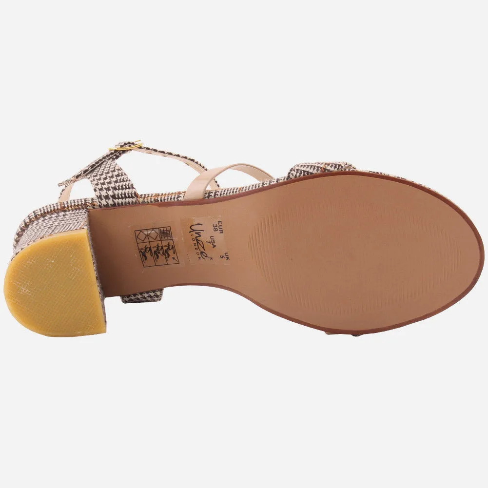 Women "MELISSA" Stunning Block Heel Sandals
