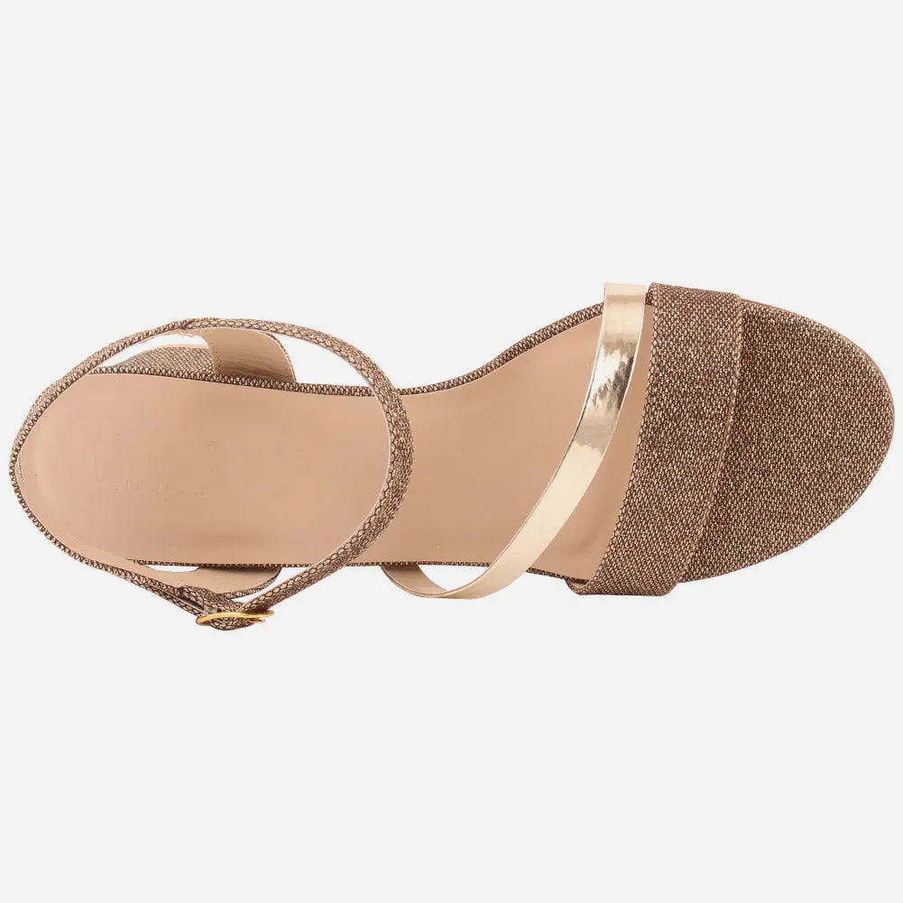 Women "MELISSA" Stunning Block Heel Sandals