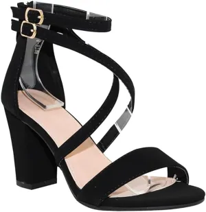 Women's Chunky Heel Ankle Strap Sandals