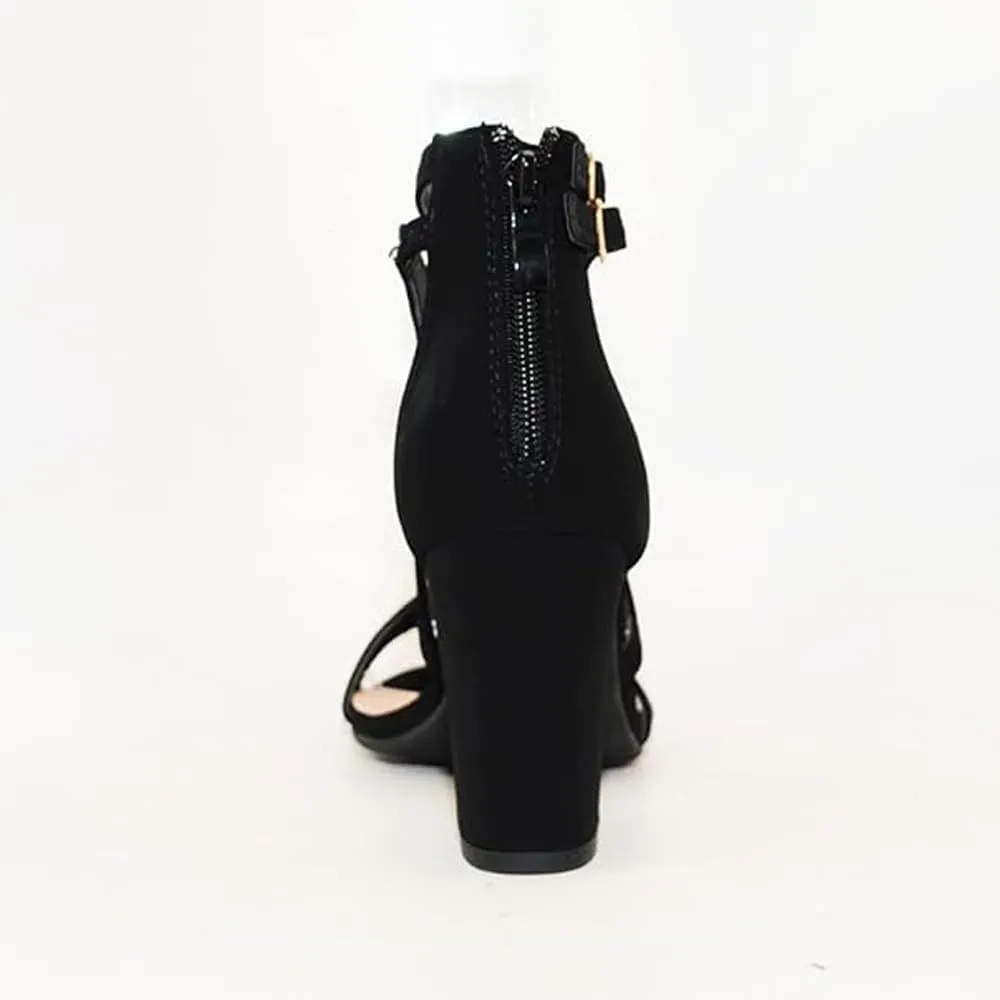 Women's Chunky Heel Ankle Strap Sandals