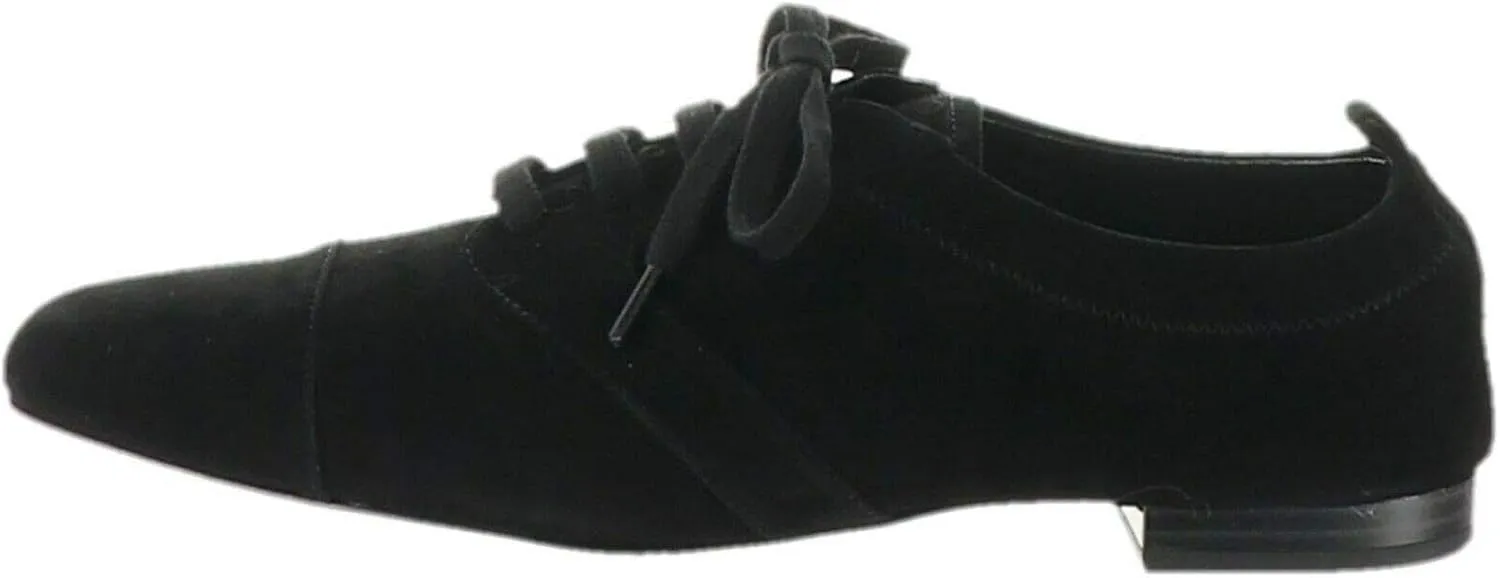 Womens Kirsten Lace Up Oxford Shoes, Black, US 8
