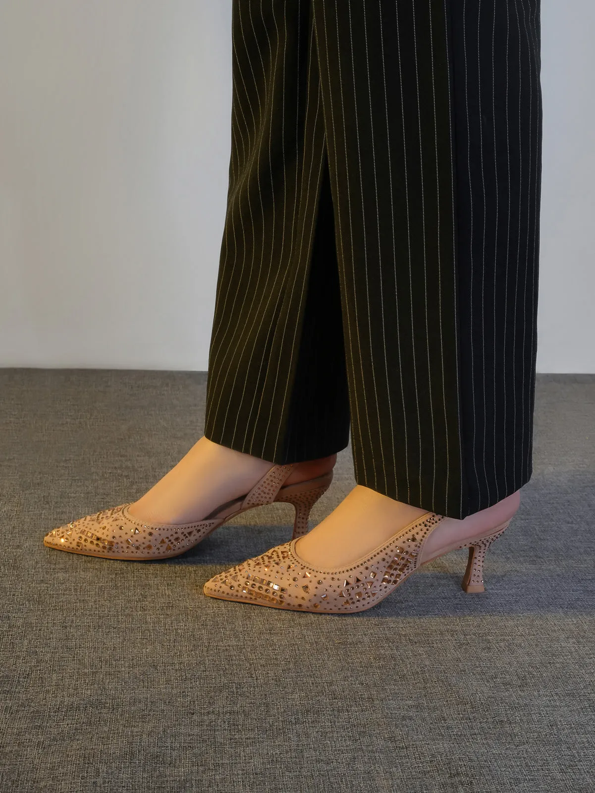 Women's "ELOWEN" Shimmer Fancy Sandals