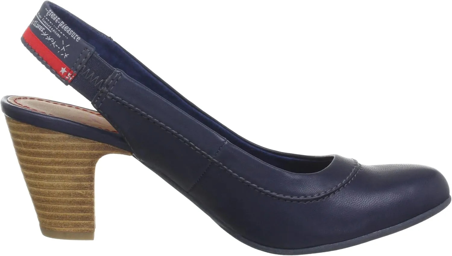 Women's Undercut Ankle Strap Shoes