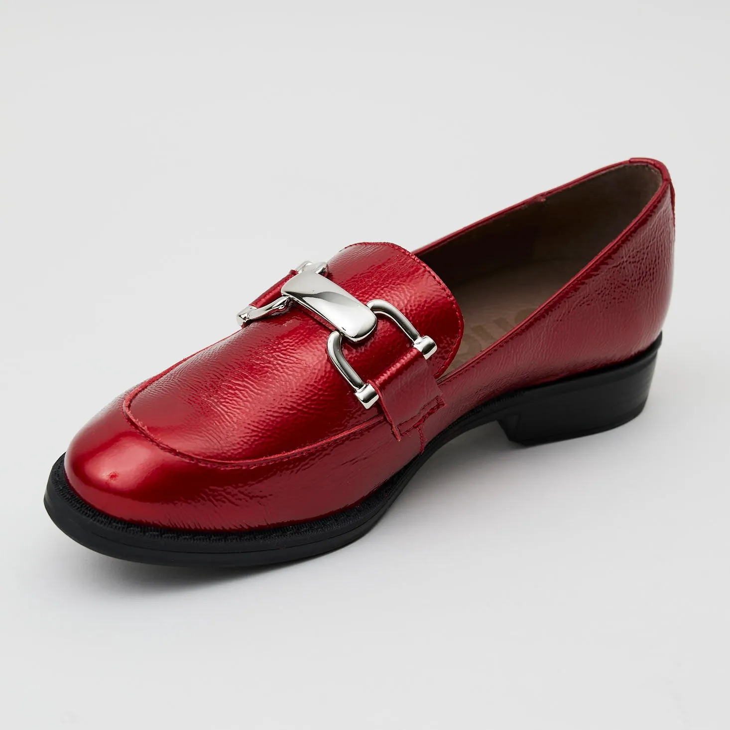 Wonders Red Patent Leather Loafer