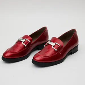 Wonders Red Patent Leather Loafer