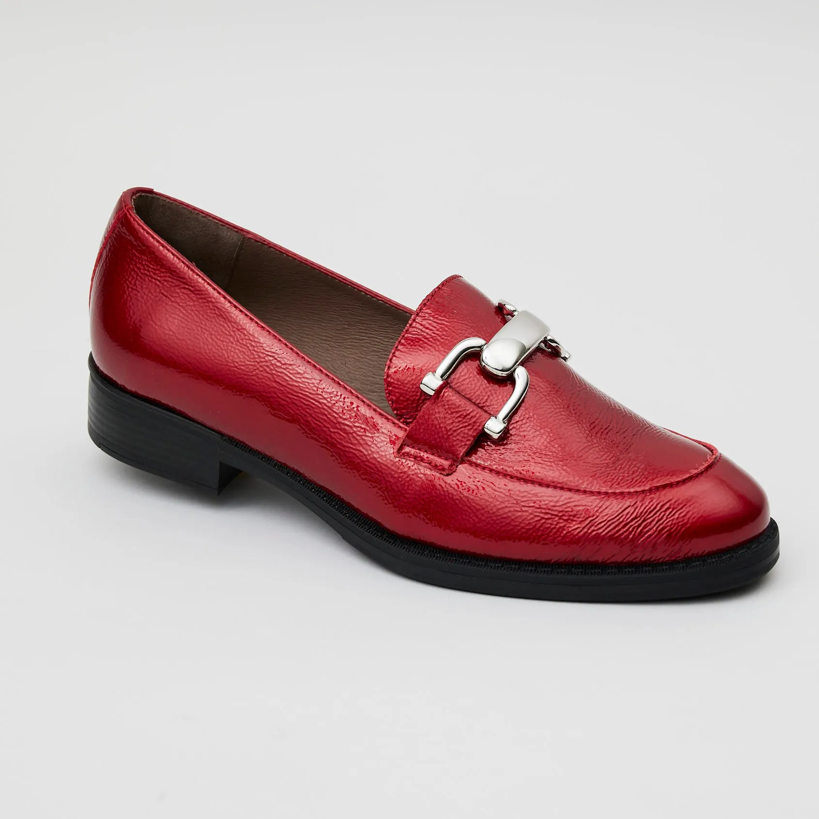 Wonders Red Patent Leather Loafer