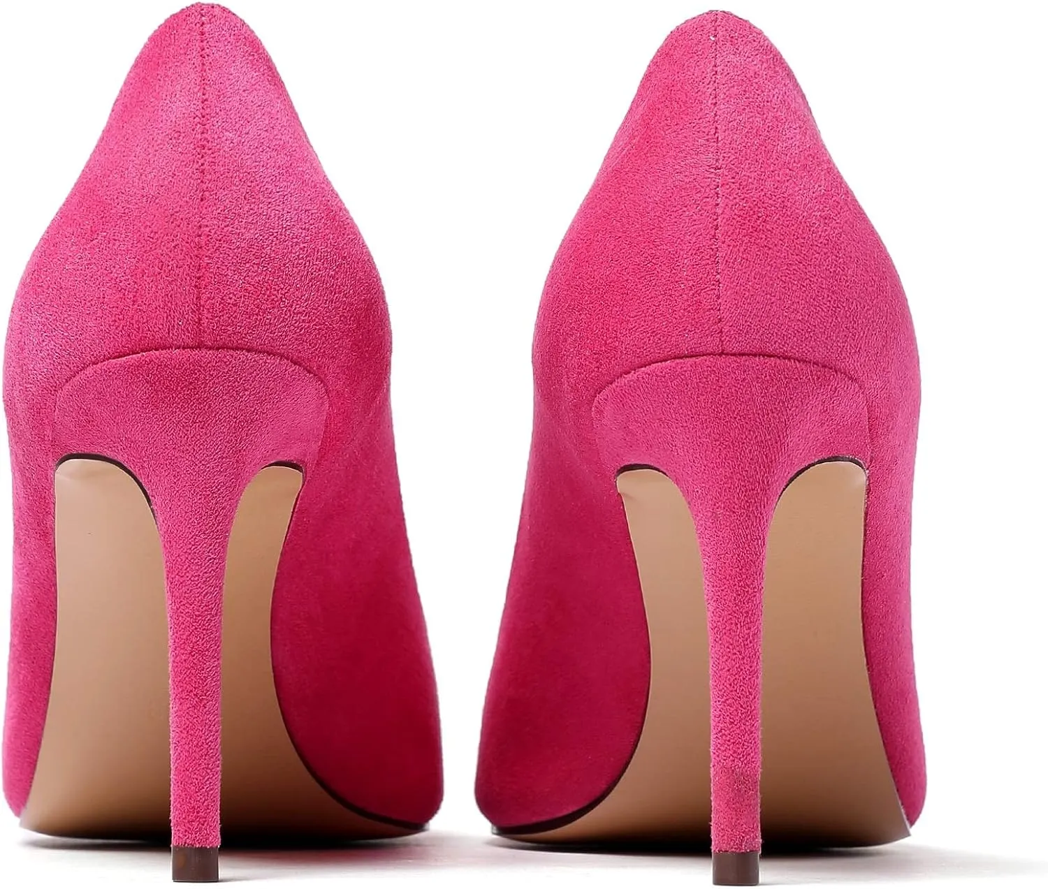 YODEKS Women's Peep Toe Stilettos High Heel Pumps Classic Party Wedding Office Dress Open Toe Stiletto