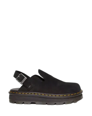 ZEBZAG SLINGBACK PLATFORM MULES BLACK