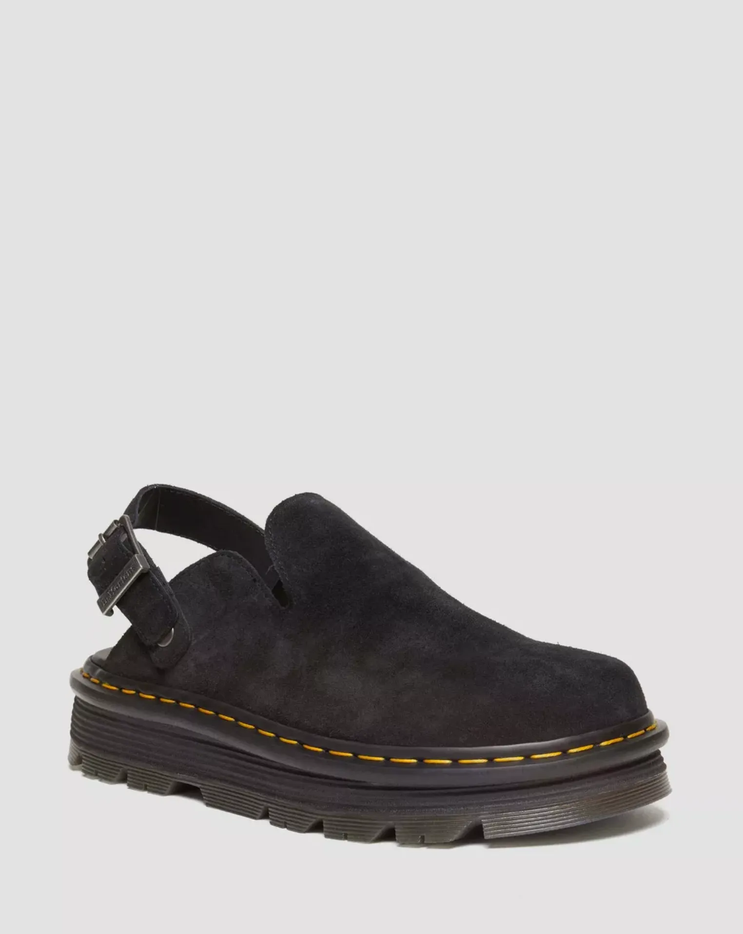 ZEBZAG SLINGBACK PLATFORM MULES BLACK