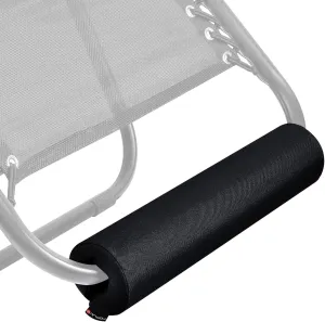 Zero Gravity Chair Cushion for Foot Rest, TOPJUM Footrest Cushion for Anti Gravity Folding Recliner, Footrest Padding for Patio Lawn Outdoor Chair, Lounge Accessory for Tall User