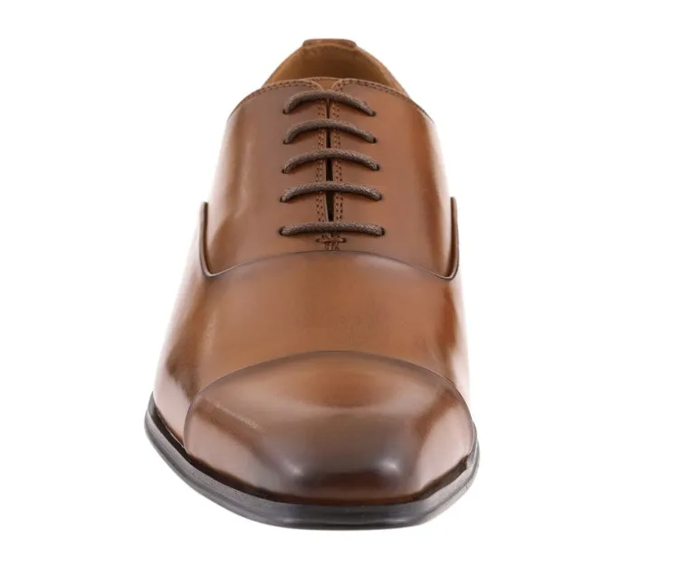 Zyon Cognac Cap Toe Oxford