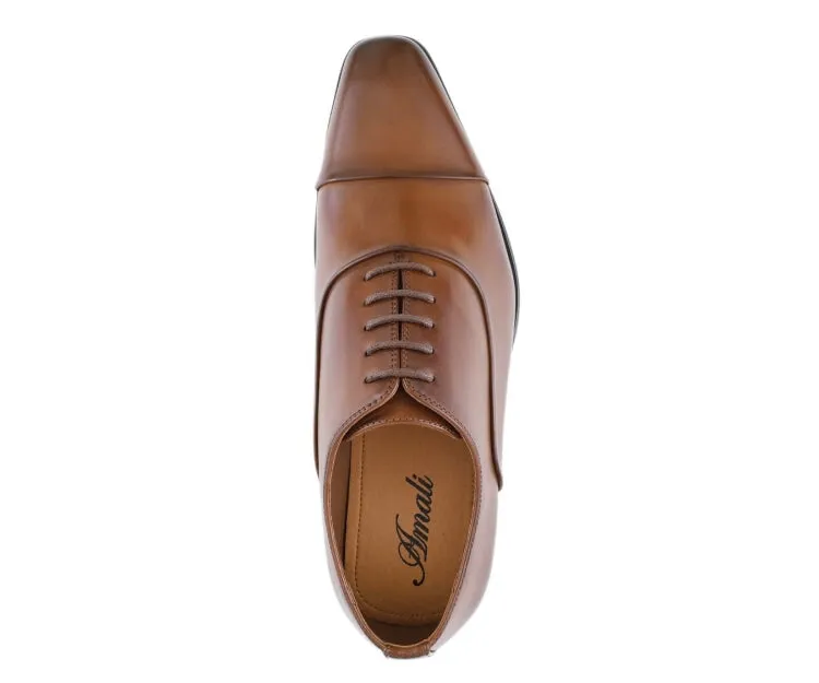 Zyon Cognac Cap Toe Oxford