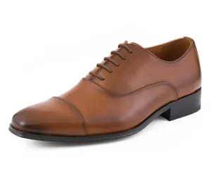 Zyon Cognac Cap Toe Oxford