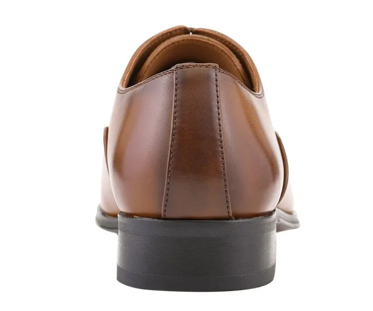 Zyon Cognac Cap Toe Oxford